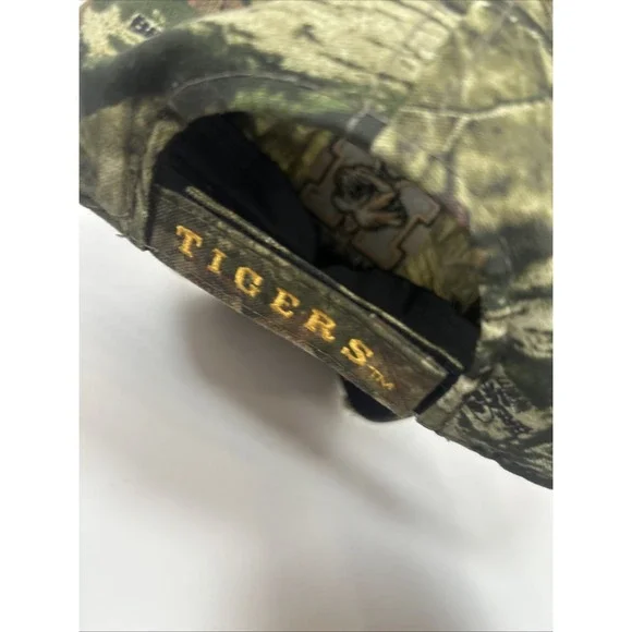 Missouri Tigers Mizzou Camo Mossy Oak OC Sports Slam NCAA Adjustable Cap Hat - Picture 4 of 9